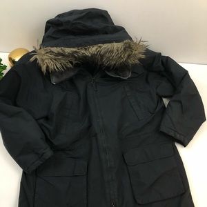 Lands’ End Squall Parka with Detachable Fur Hood